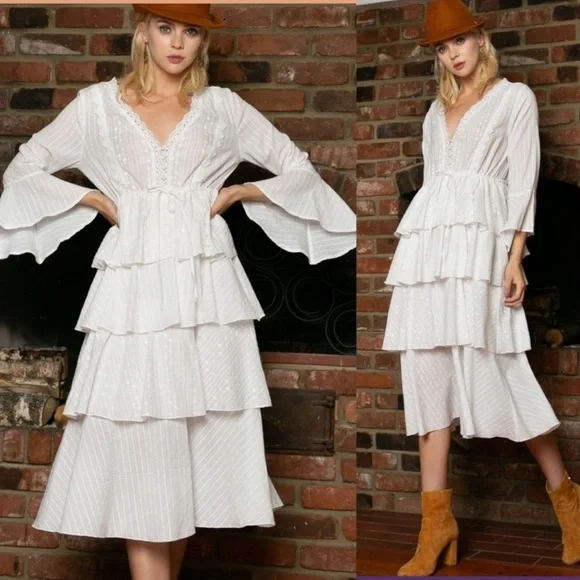 POL Magnolia Blooms Dress NEW - Picture 1 of 13